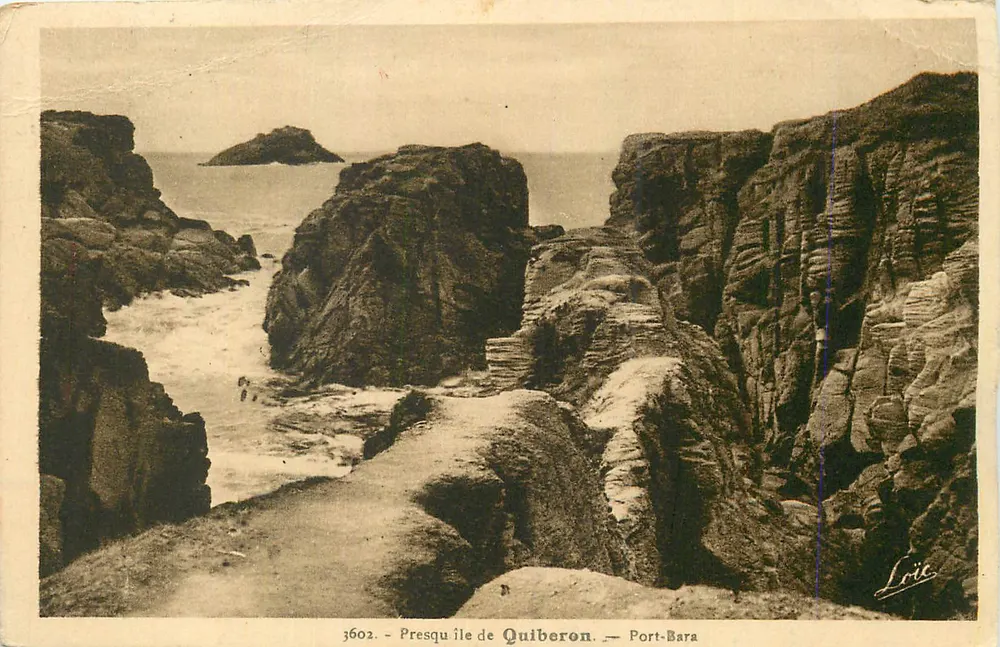 Presqu'île de Quiberon — Port-Bara — 3602 — Editor Léric - Frente