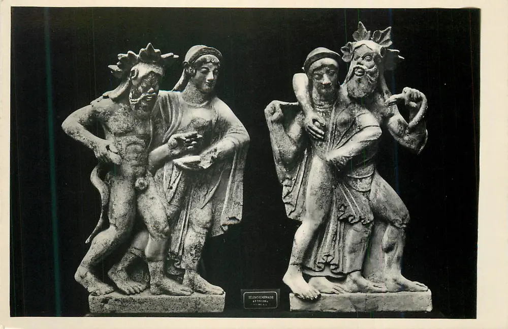 Antike Statuen — Museum für Kunst und Geschichte — Verleger: Sénoy Ménalé, Astrida - Vorderseite
