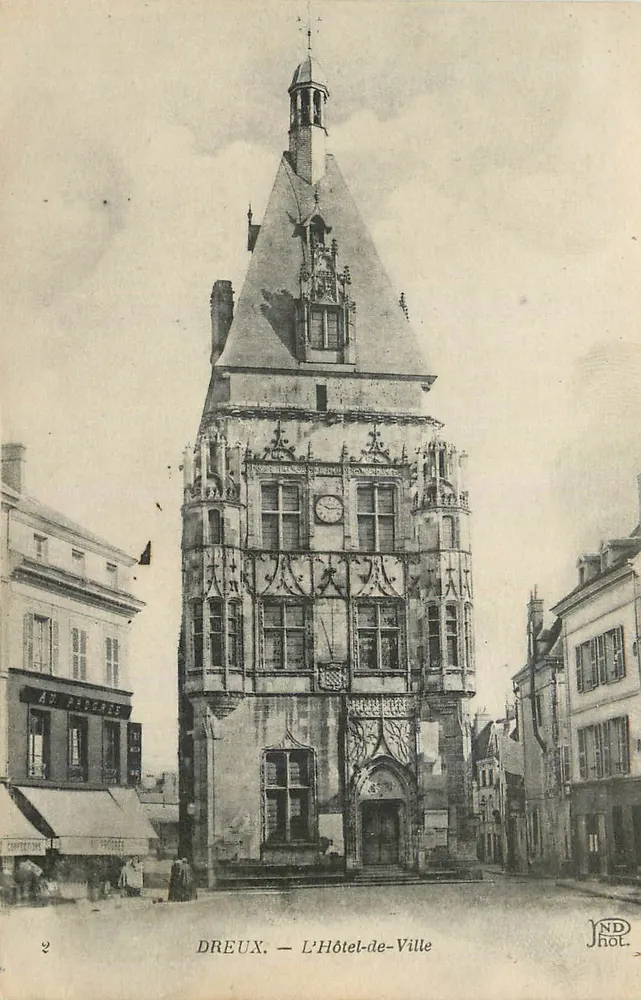 Dreux — O Hotel-de-Ville - Frente