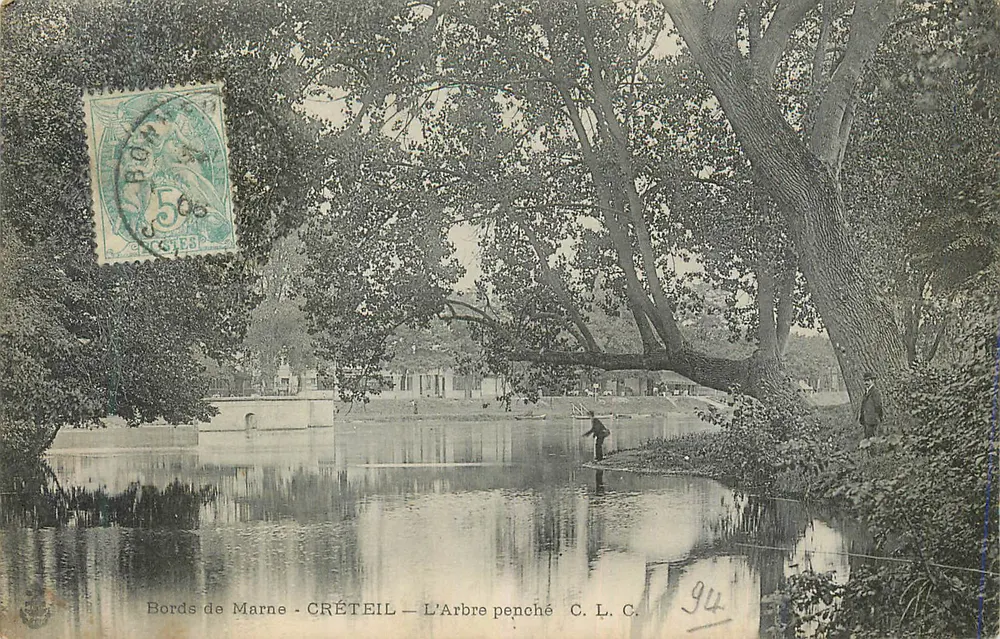 Banks of the Marne - CRÉTEIL — The Leaning Tree — C. L. C. n°94 - Front