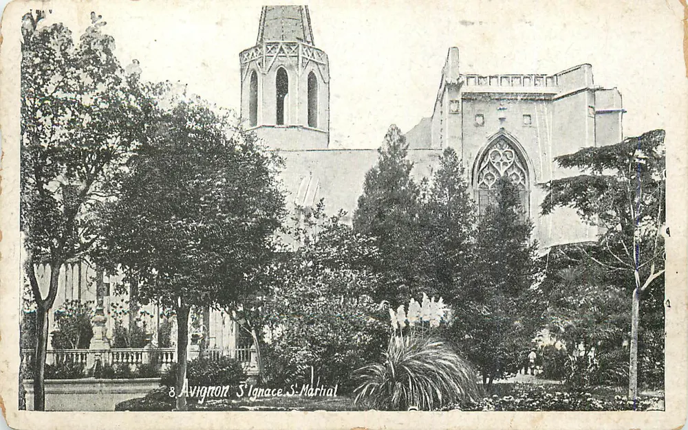 Avignon - Saint-Martial — editor desconhecido, n° de série 8 - Frente