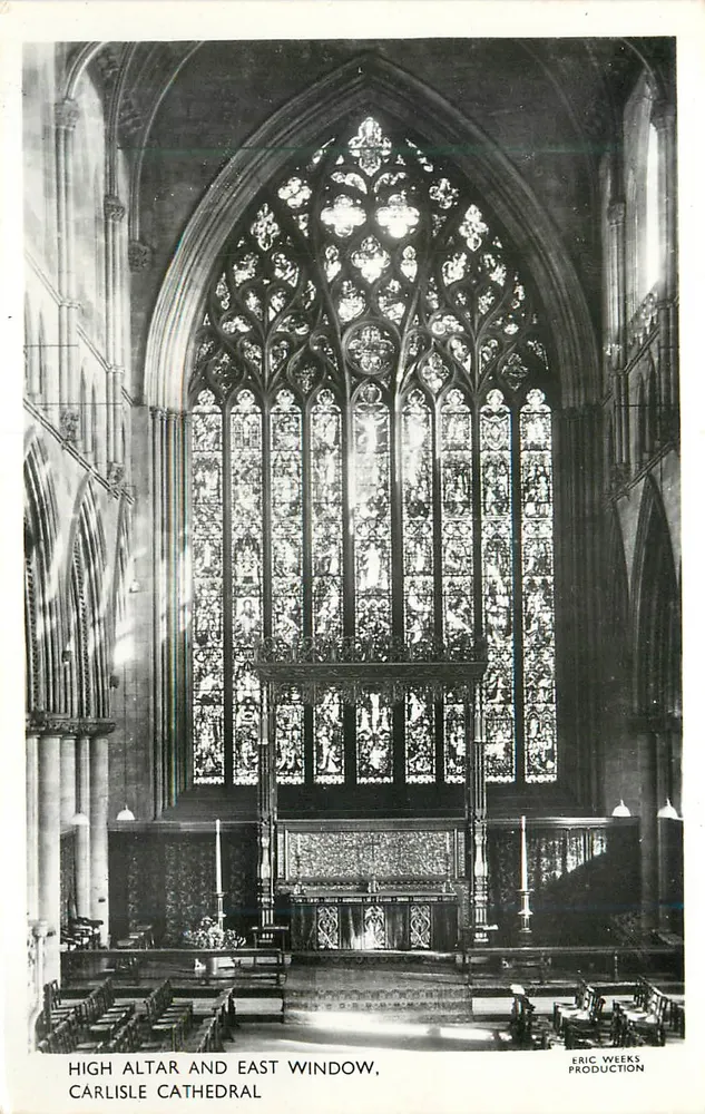 High Altar and East Window, Carlisle Cathedral — Eric Weeks Production - Front