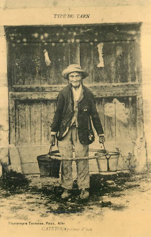 Portador de água — Tarn — Fototipia Tarnesa, Pons, Albi - Frente