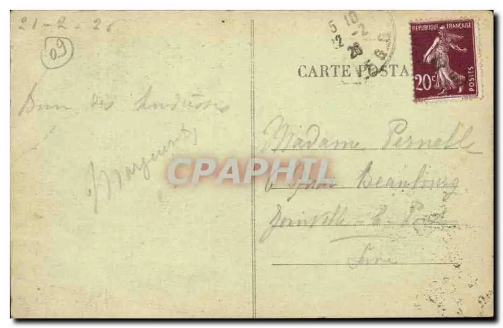 Foix — As Torres — (Ariège) - Verso