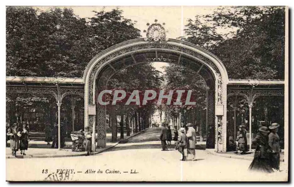 Vichy — Allée du Casino — LL. n°13 - Frente
