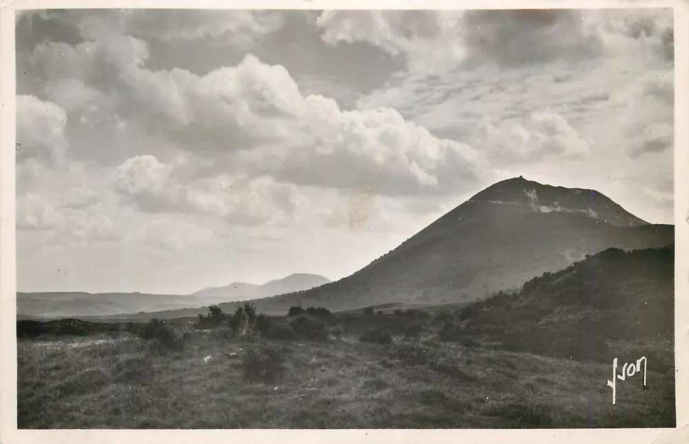 Schneeberg — Panoramablick — J. Fron - Vorderseite