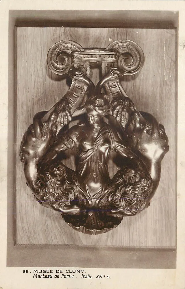 Türklopfer — Italien, 16. Jahrhundert — Musée de Cluny - Vorderseite