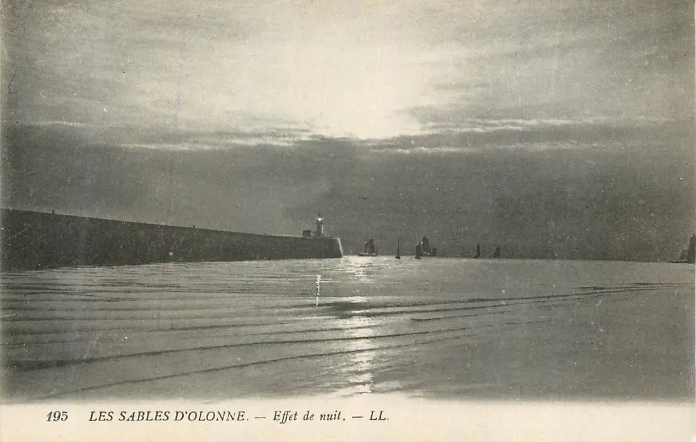 Les Sables d'Olonne — Efeito noturno — LL - Frente