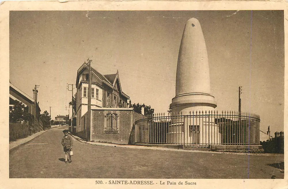 Sainte-Adresse - A View of the Sugar Loaf — editor unknown, n° 500 - Frente