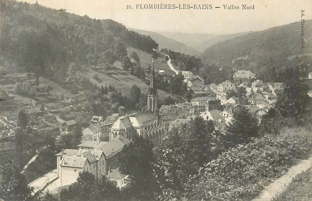 Plombières-les-Bains — Vallon Norte — Ad. Planteur fot. - Frente
