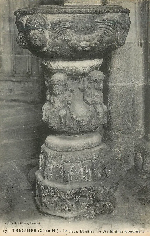 Le vieux Bénitier — Tréguiér (C.-du-N.) - Recto