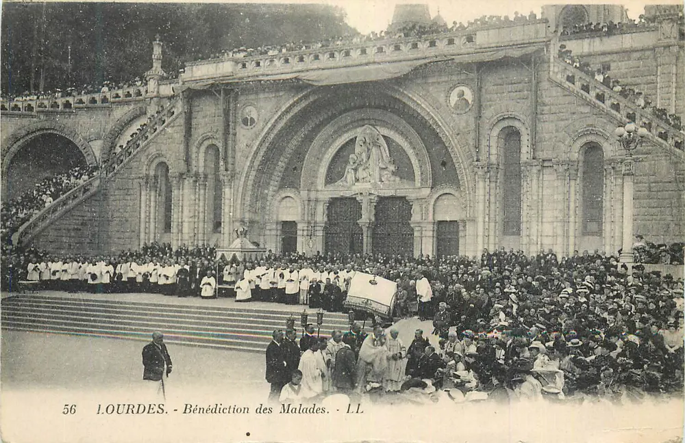 Lourdes - Bênção dos Doentes - L.L. - Frente