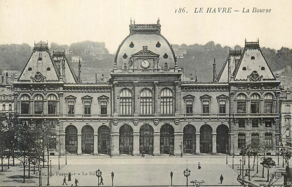 Le Havre — A Bolsa — Ed. A. Forestier - Le Havre - Frente