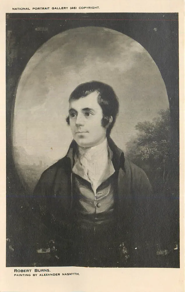 Robert Burns — Portrait von Alexander Nasmyth — National Portrait Gallery (46) - Vorderseite