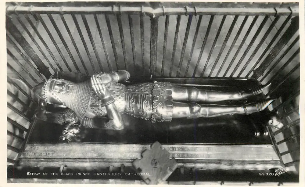 Effigie des Schwarzen Prinzen — Canterbury Cathedral — GG 328 - Vorderseite