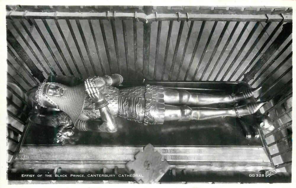 Effigie des Schwarzen Prinzen — Canterbury Cathedral — GG 328 - Vorderseite