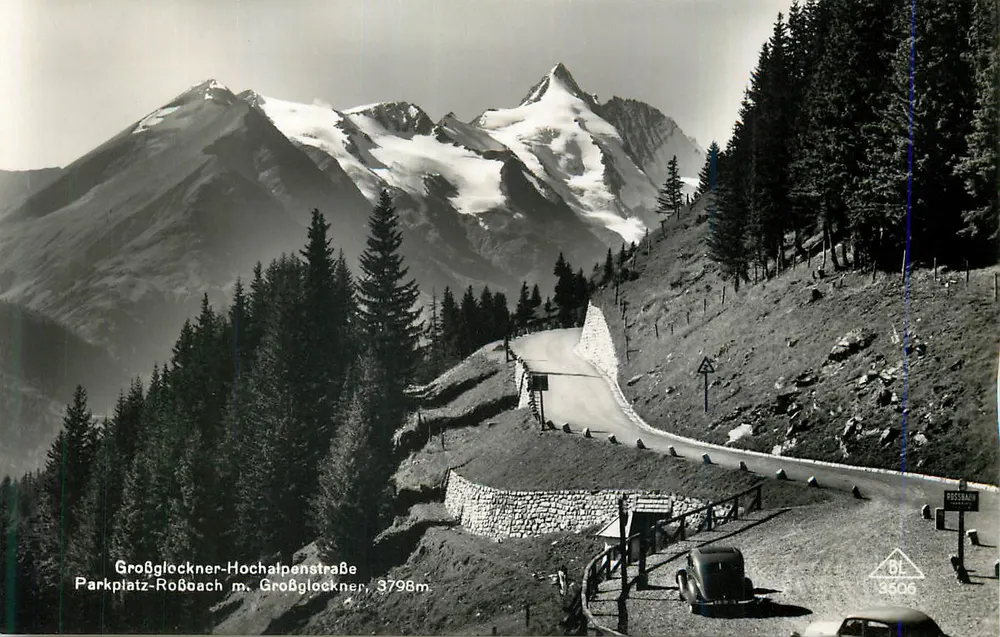 Grand Glockner - Hochalpenstraße, 3798m — Ressbahn, n°3606 - Recto