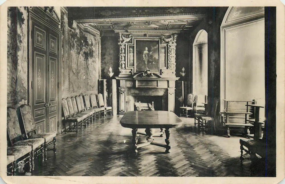 Reich dekorierte Speisekammer — Innenraum eines Schlosses — Verlag H. P. (H. P. Paris) Nr. 147 - Vorderseite