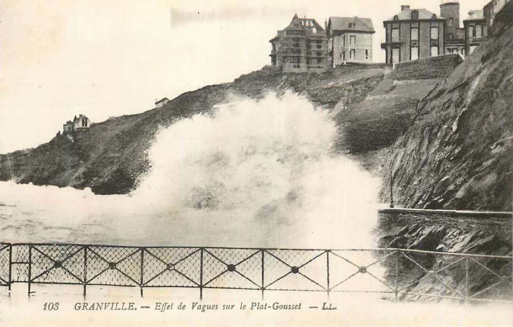 Granville — Effet de Vagues sur le Plat-Gousset — LL. — n° 103 - Recto