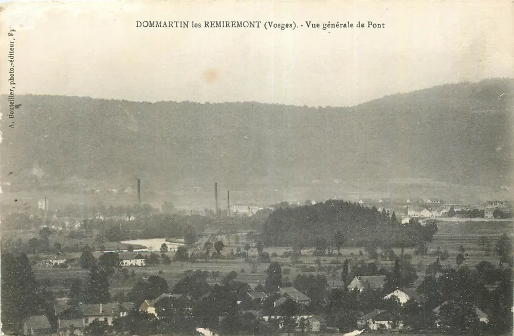 Dommartin les Remiremont (Vosges) — Allgemeiner Blick auf die Brücke — A. Bouetiller, Foto-Verlag - Vorderseite