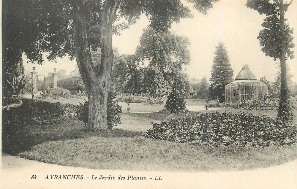 Avranches - O Jardim das Plantas - LL - Frente
