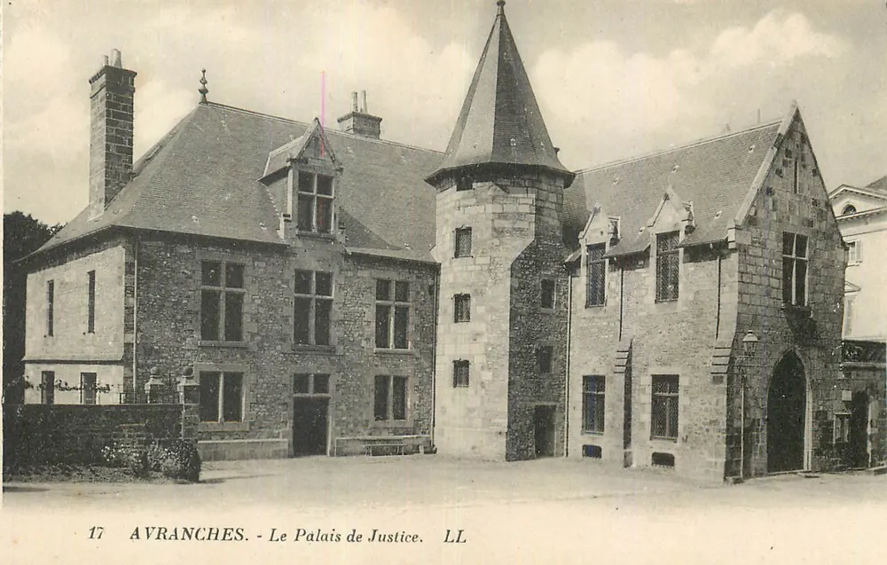 Avranches - O Palácio de Justiça — LL, n°17 - Frente