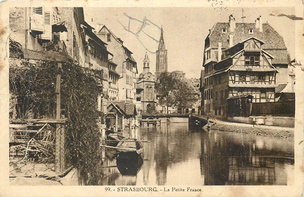 Strasbourg - La Petite France — éditeur non visible, n° de série 99 - Recto