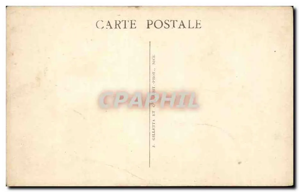 NICE — Promenade des États-Unis — Edit. Giletta, n°129 - Verso
