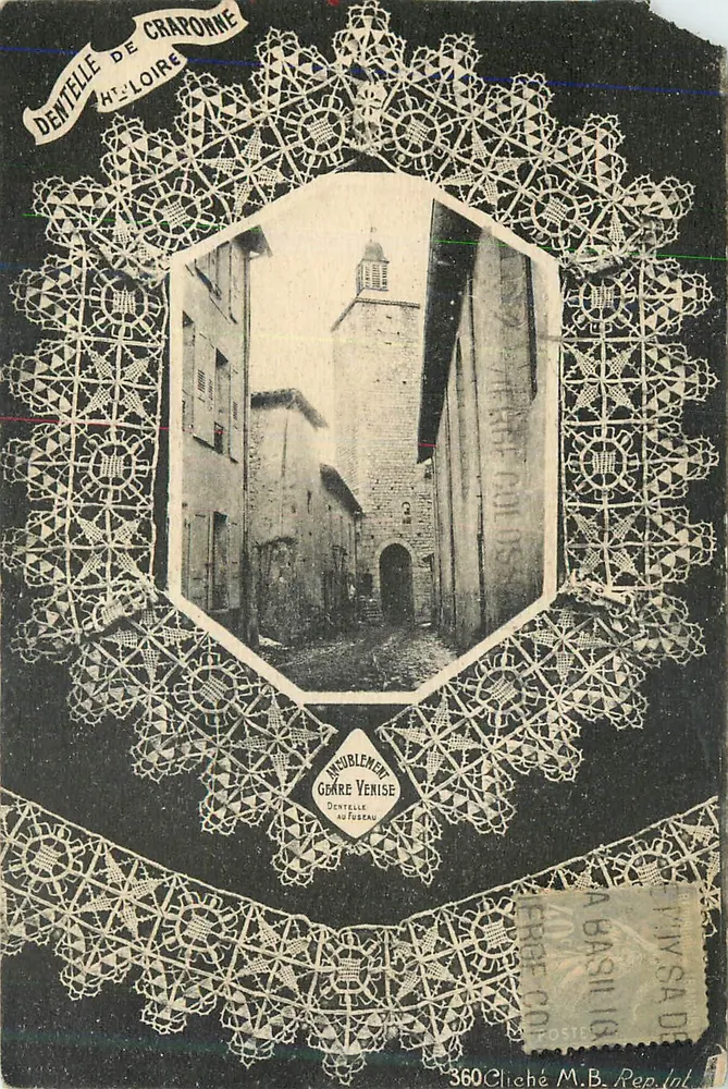 Lace of Craponne — Happy Loire — Photo M.B. Rep.Int. — No. 360 - Front