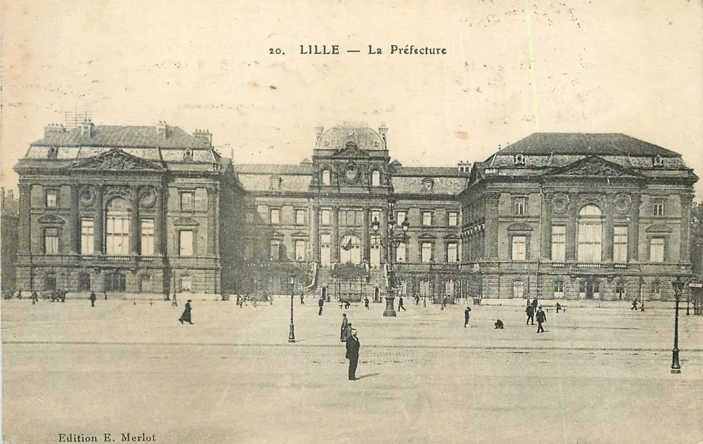 LILLE — A Prefeitura — Edição E. Merlot - Frente