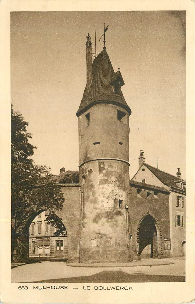 Mulhouse — O Bollwerck — editor desconhecido, n° 683 - Frente