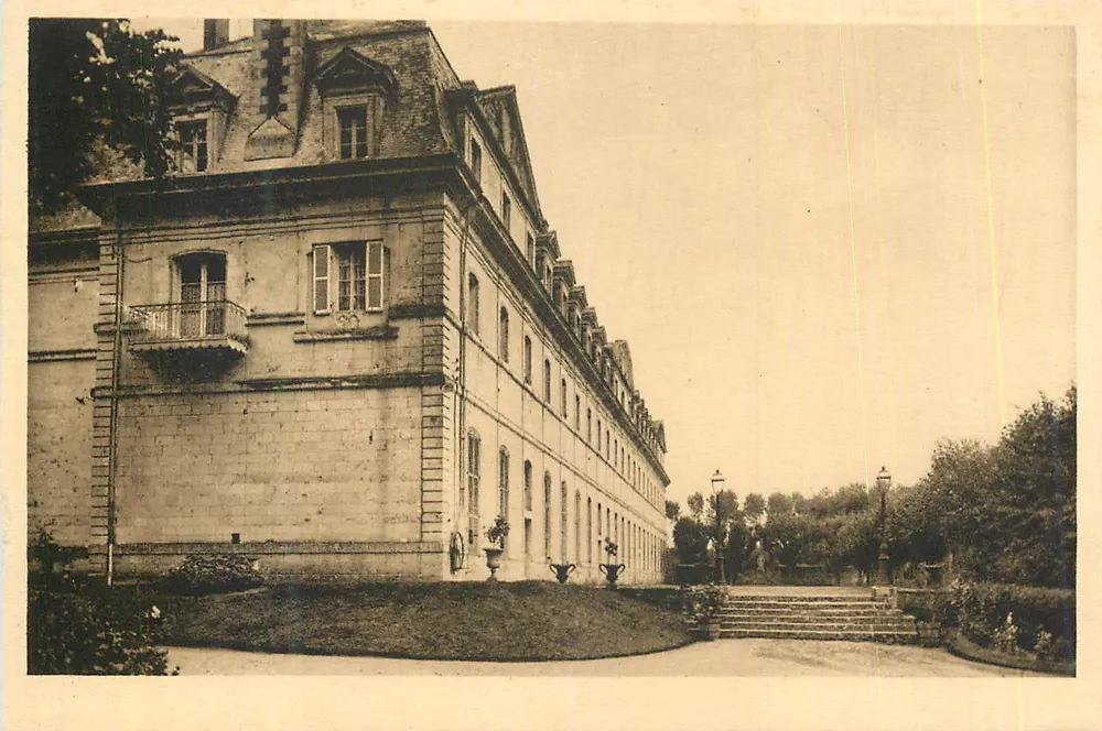 Schloss der Bourdaisière — Blick auf die Fassade — unbekannter Verlag - Vorderseite