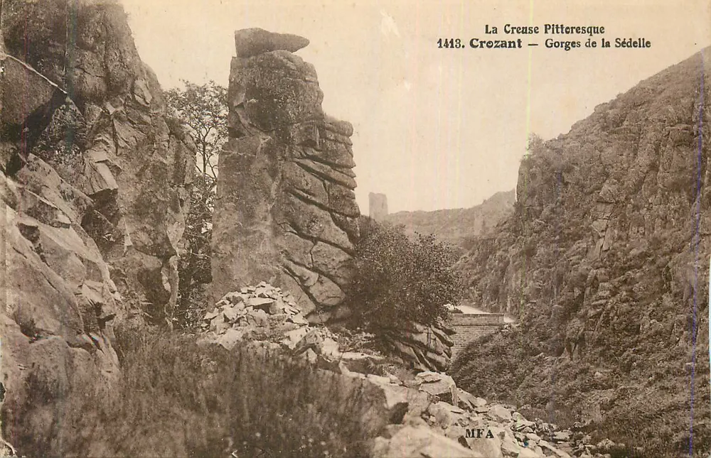 Gorges de la Sédelle — Crozant — La Creuse Pittoresque - Vorderseite