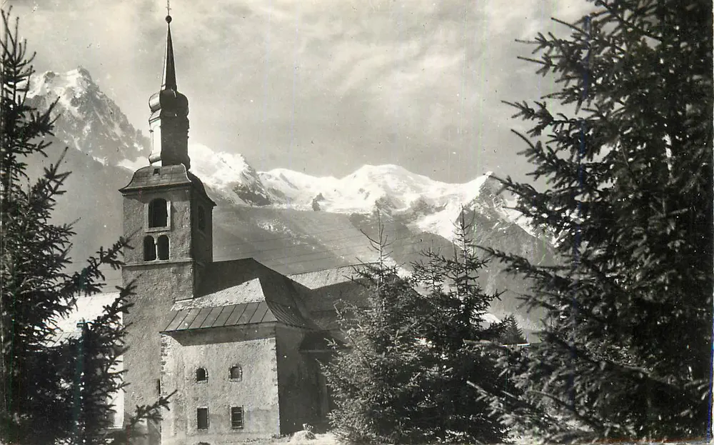 Kirche Saint-Étienne — Alpen — Verlag nicht sichtbar - Vorderseite