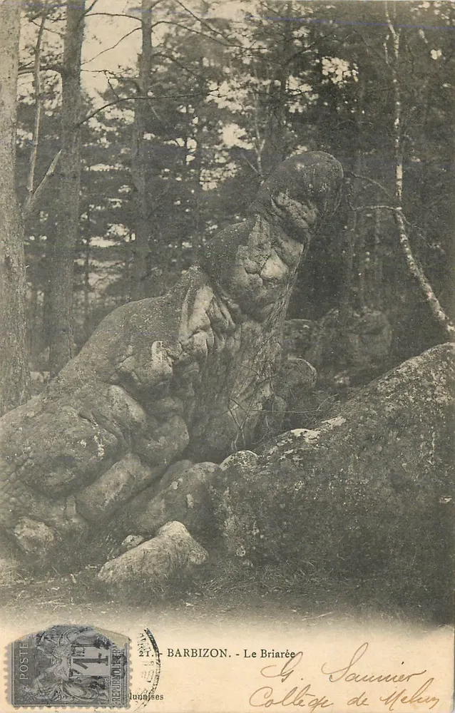 Barbizon - Le Briarée — G. Saurnier, editor, n°21 - Frente