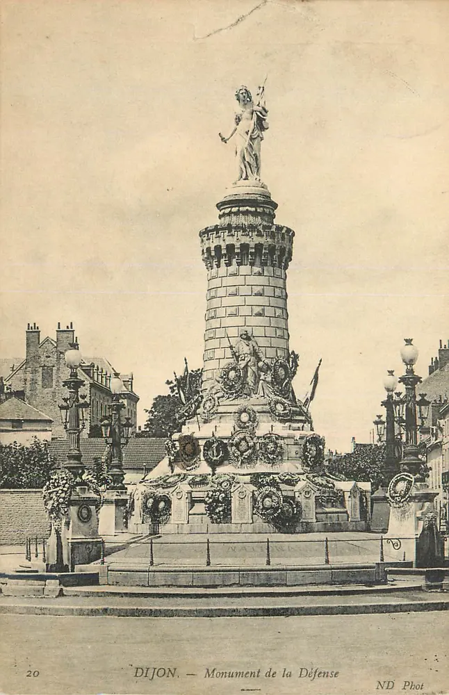Dijon — Monumento da Defesa — ND Phot - Frente