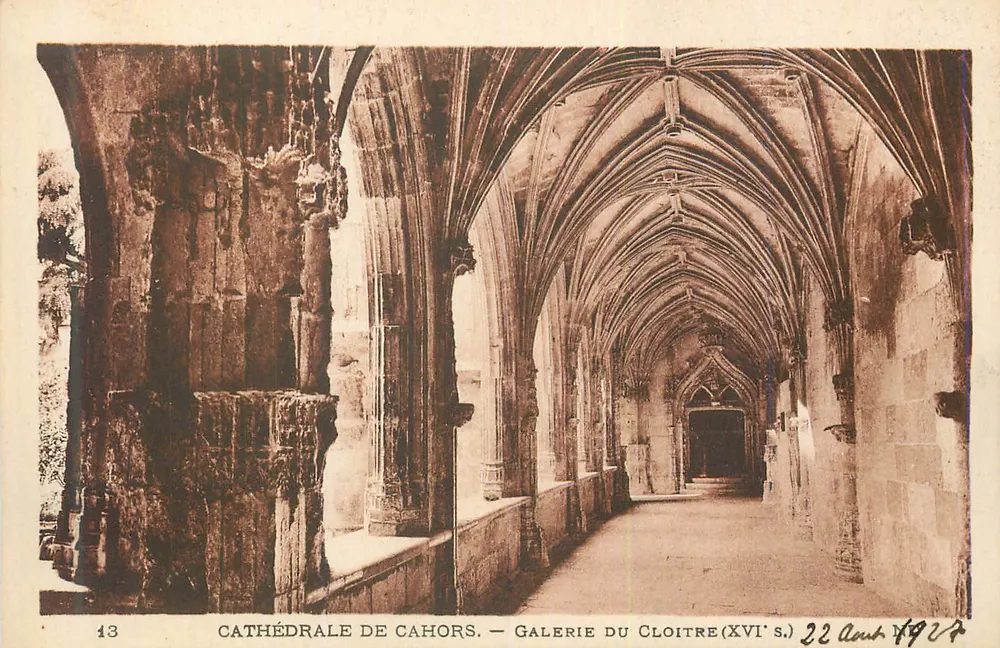 Cathédrale de Cahors — Galerie du Cloître (XVIe s.) - Recto