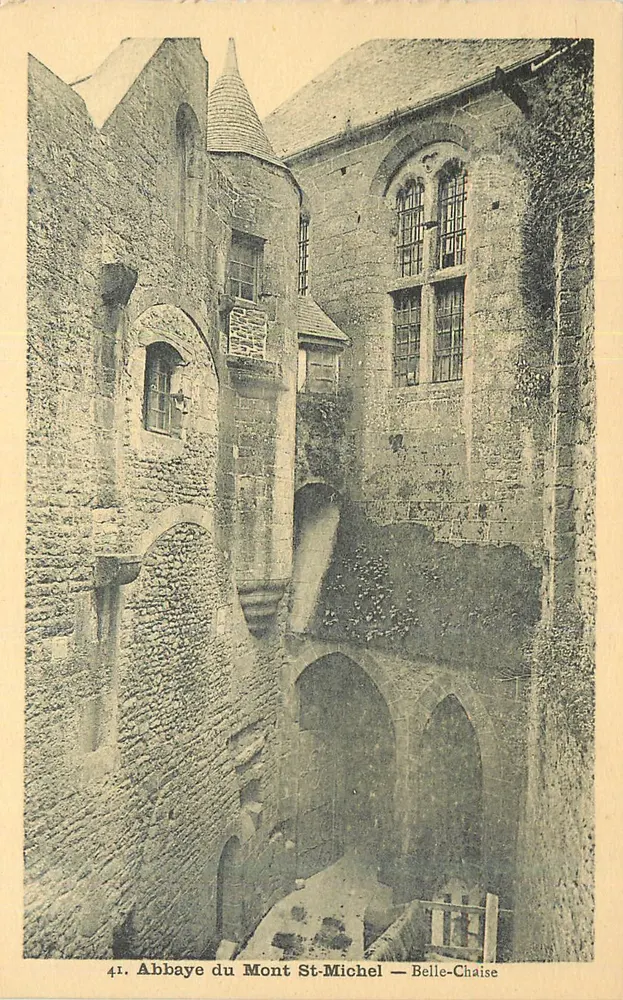 Abbaye du Mont-St-Michel — Belle-Chaise - Frente