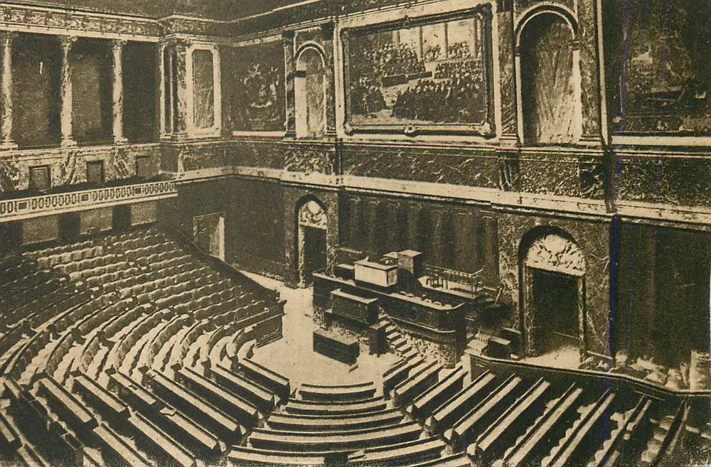 Sala do Senado — Paris — editor não visível - Frente