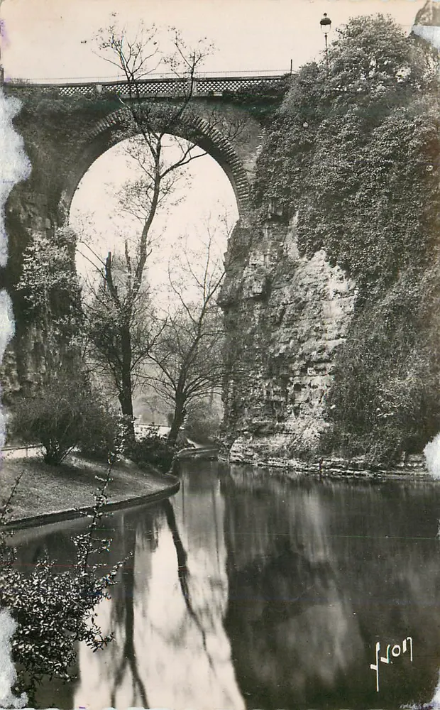Ponte do Faron — vista do viaduto sobre o canal — editor Faron, n° 1017 - Frente