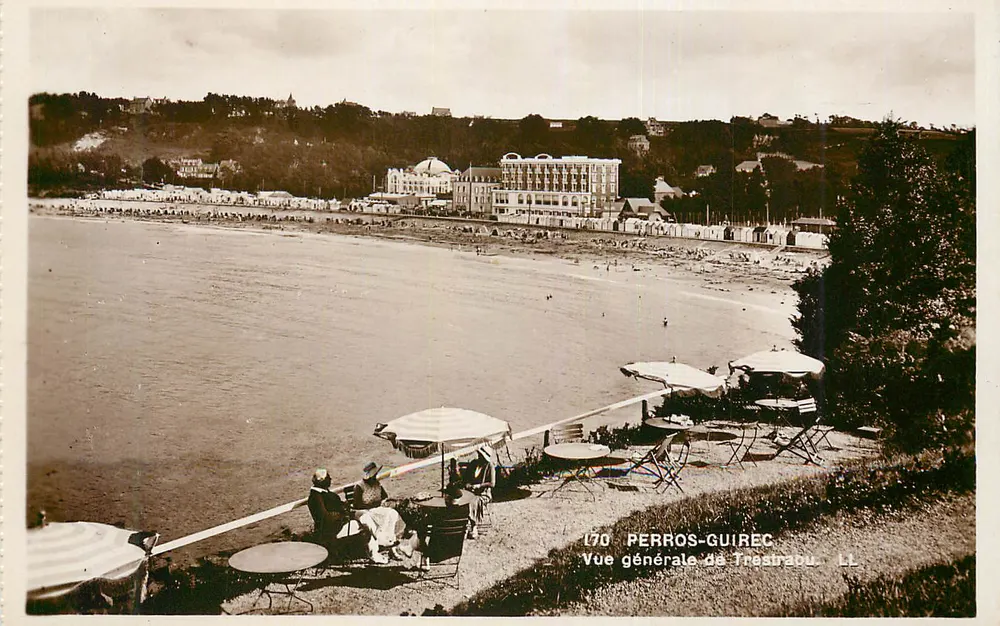 Perros-Guirec — Vista geral de Tréstratru — LL, n° 170 - Frente