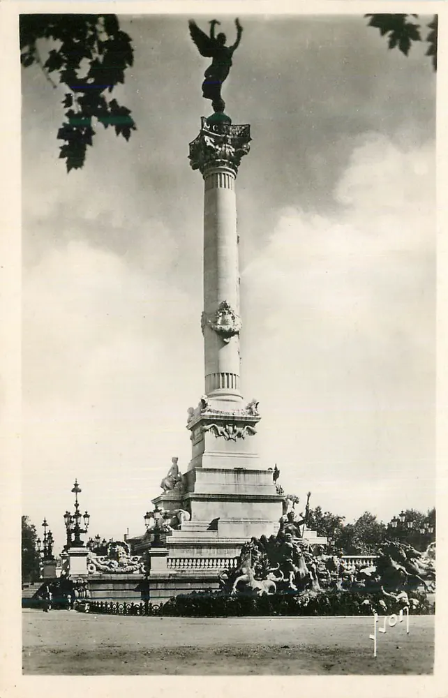 Denkmal der Republik — Paris — Verlag J. Joy, Nr. 104 - Vorderseite
