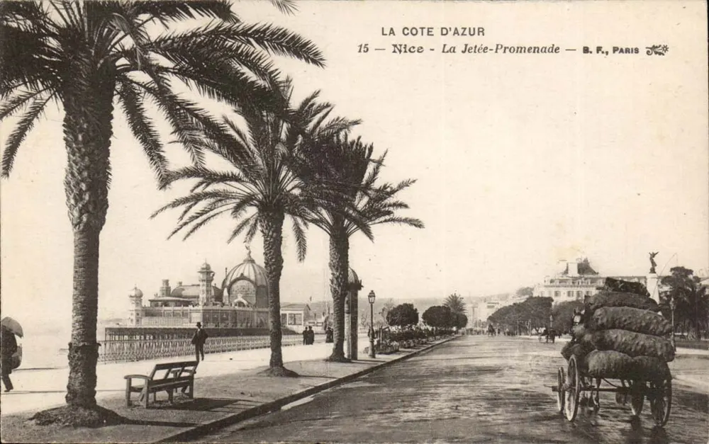 Nice - A Ponte-Promenade — B.F., Paris - Frente