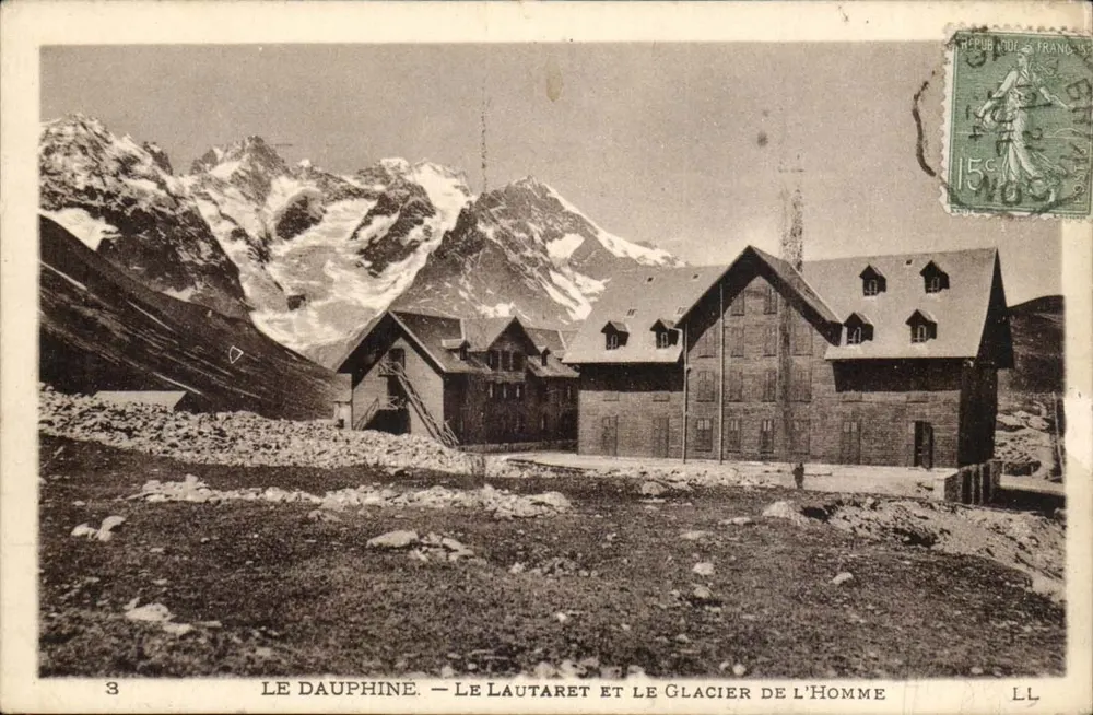 Das Dauphiné — Der Lautaret und der Glacier de l'Homme — LL - Vorderseite