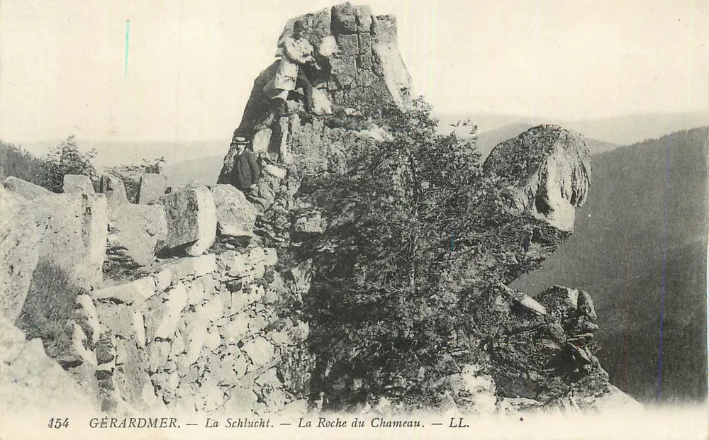 Gérardmer — La Roche du Chameau — LL. — n° 154 - Frente