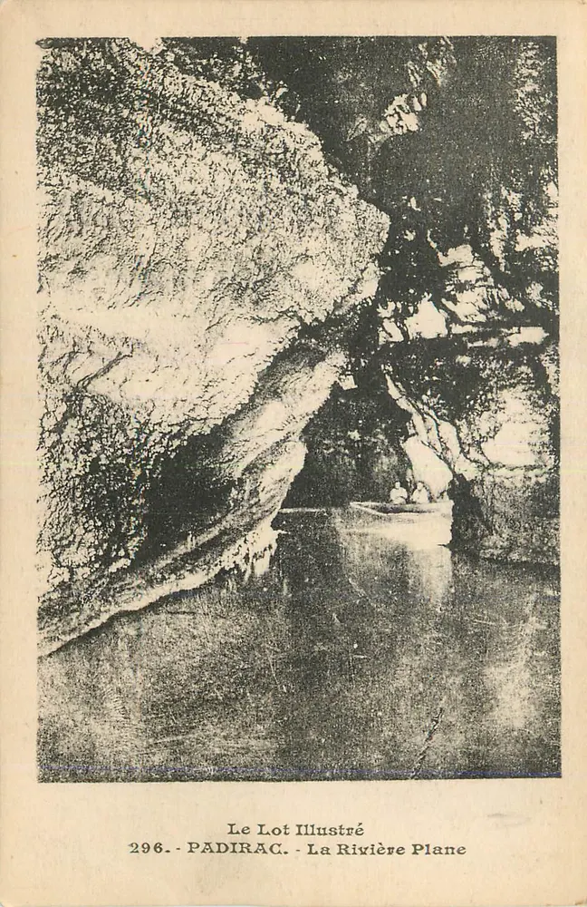 Padirac - Die Flache Fluss - Le Lot Illustré n°296 - Vorderseite