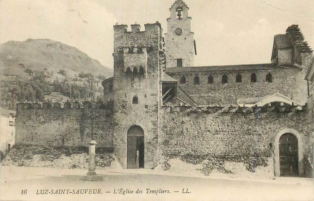 Luz-Saint-Sauveur — Die Kirche der Templer — LL. — Nr. 16 - Vorderseite
