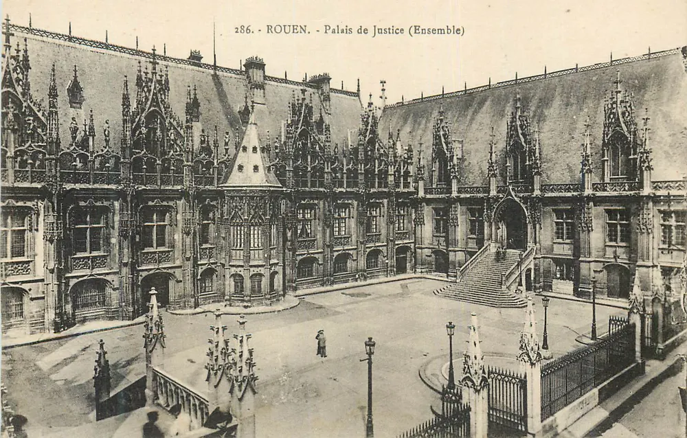 Rouen — Pałac Sądowy (Zespół) — n° 286 - Awers