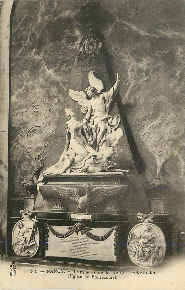 Nancy — Grab der Königin Leckzinska — Kirche von Bonsecours - Vorderseite