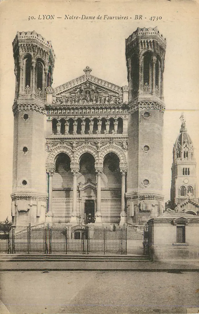 LYON — Nossa Senhora de Fourvières — BR 4730 - Frente